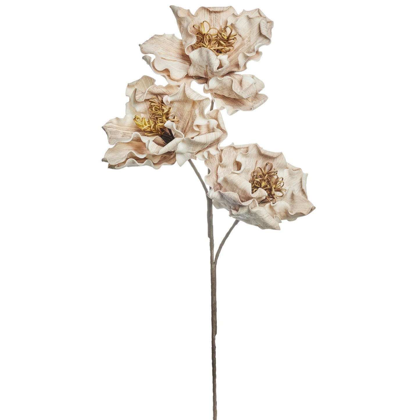 FloraVale 100x35.0x20.0 cm. Linen/Rose artificial
